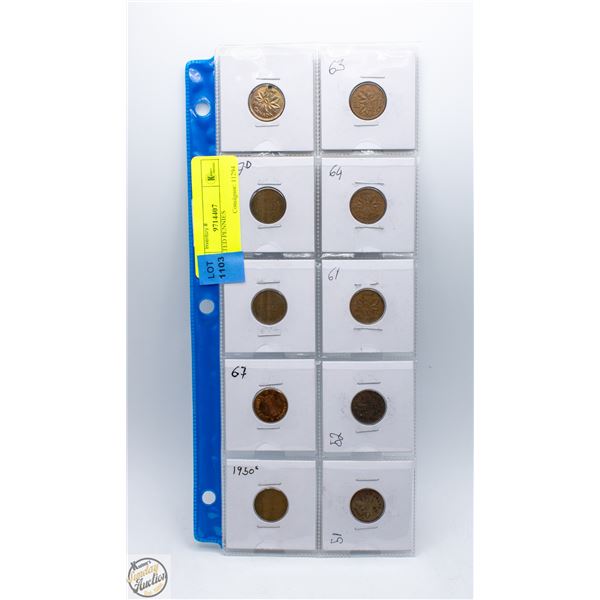 ASSORTED PENNIES