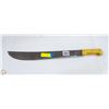 Image 1 : TRAMONTINA 18 INCH CARBON STEEL BLADE MACHETTE