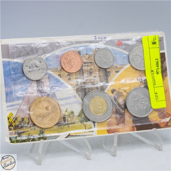 #4645-2004 CANADA PROOF LIKE SET OF 7 COINS