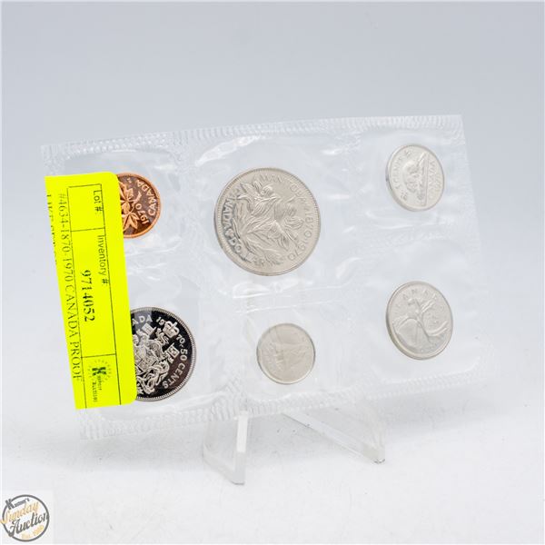 #4634-1870-1970 CANADA PROOF LIKE SET OF