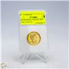 Image 2 : #4666-GRADED CANADA 2001 LOONIE THAT IS