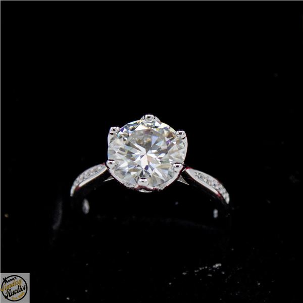 #4612-3.00 CT GRA CERTIFIED ROUND BRILLIANT CUT
