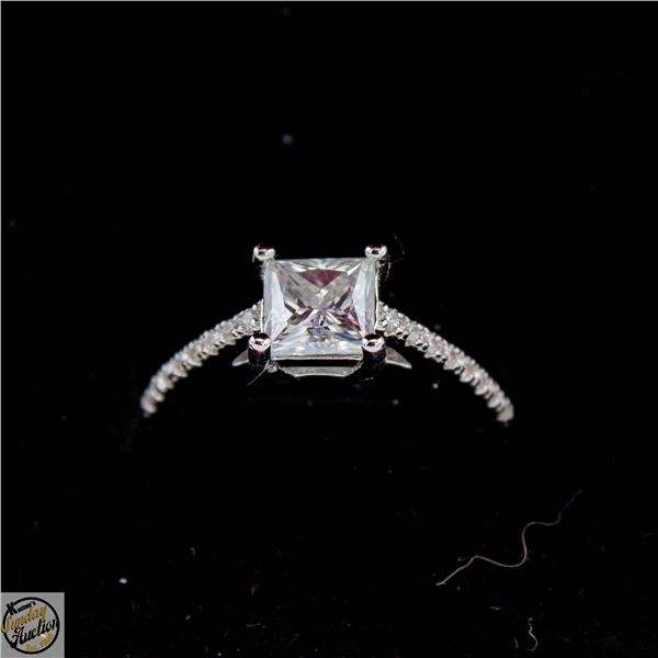 #4604-1.00 CT GRA CERTIFIED PRINCESS CUT