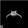 Image 1 : #4604-1.00 CT GRA CERTIFIED PRINCESS CUT