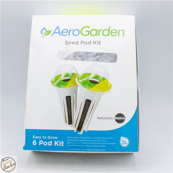 #4631-AERO-GARDEN SEED POD KIT WITH 6 POD