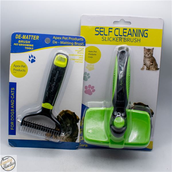 #4680-DOG AND CAT DE-MATTING BRUSH AND