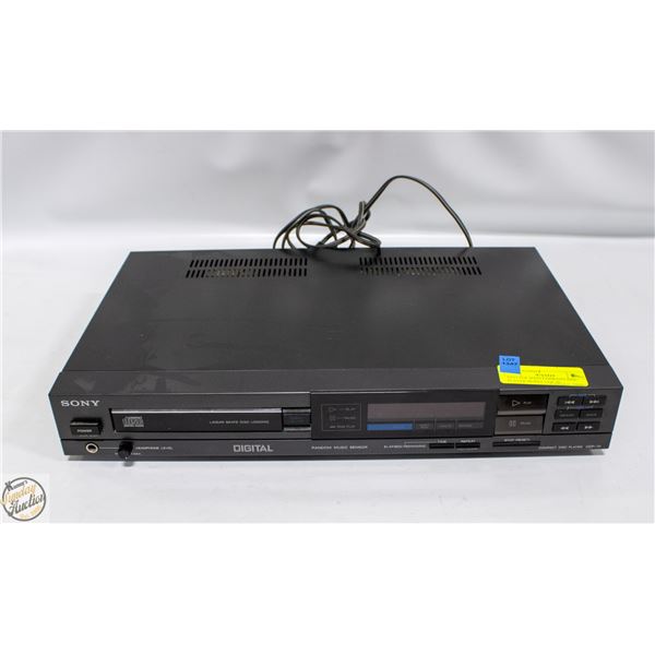 VINTAGE SONY COMPANY DISC PLAYER MODEL CDP-70