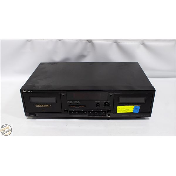 VINTAGE SONY CASSETTE DECK MODEL TC-WR590