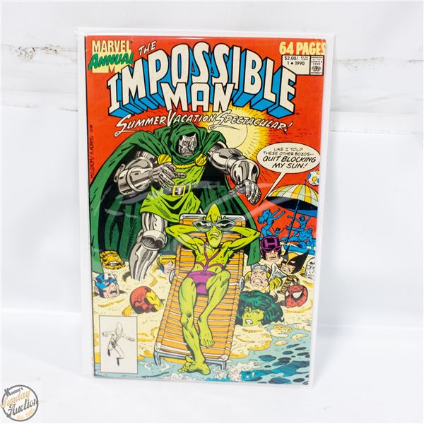 THE IMPOSSIBLE MAN ANNUAL COMIC #1