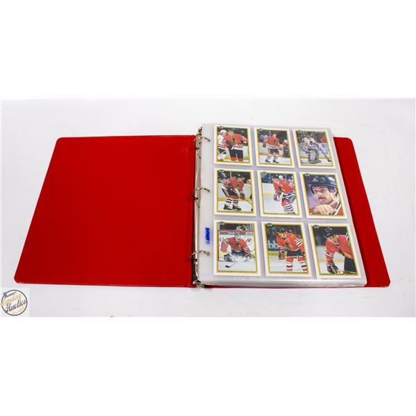 1990-91 BOWMAN HOCKEY CARDS COMPLETE 264 IN