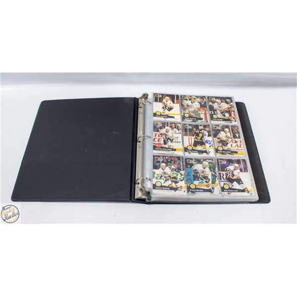 1991-1992 NHL PRO SET HOCKEY CARDS IN BINDER 1-345