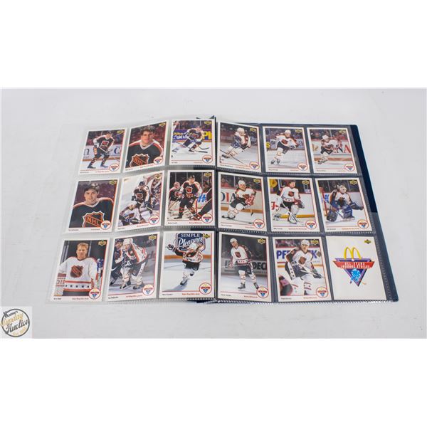 1991 MCDONALDS UPPERDECK CARDS 18 CARDS I