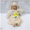 Image 1 : ANTIQUE DOLL THREE FACED PORCELAIN DOLL W/