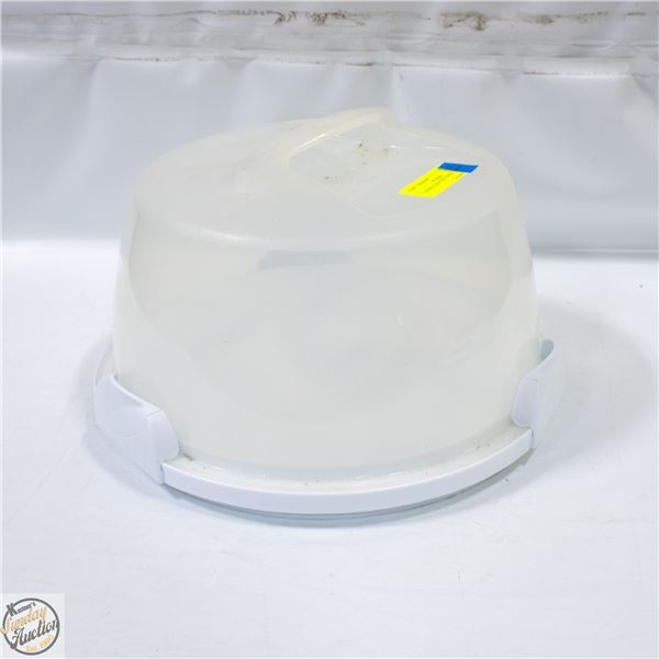 LIDDED CAKE CONTAINER