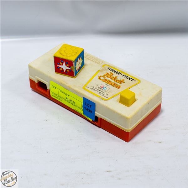 VINTAGE FISHER PRICE POCKET CAMERA
