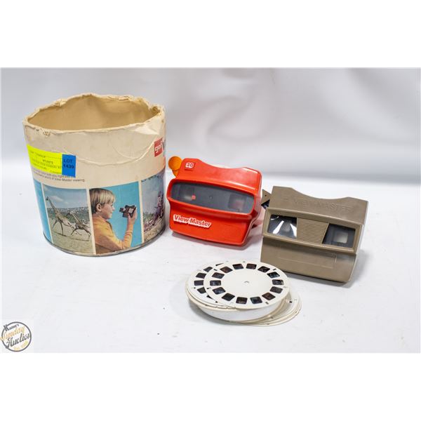 VINTAGE VIEW FINDERS WITH VARIOUS FILMS