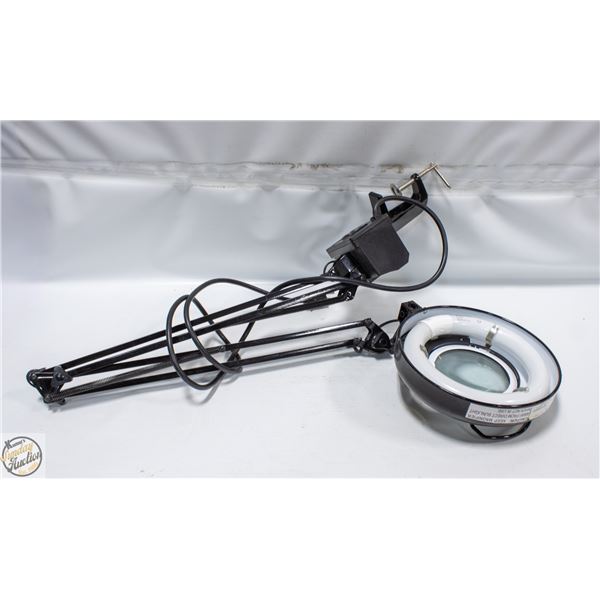 BLACK CLAMP DOWN LAMP