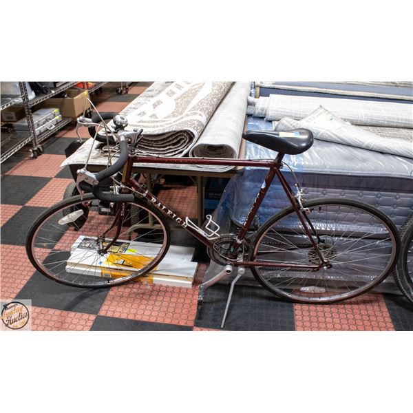 VINTAGE RALEIGH OLYMPUS 10 SPEED 27" ROAD BIKE
