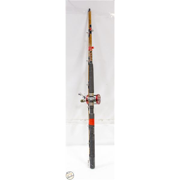 VINTAGE TIGER UGLY STICK WITH ABU GARCIA REEL