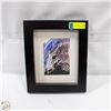 Image 1 : WATER COLOR QUOTE ART IN FRAME