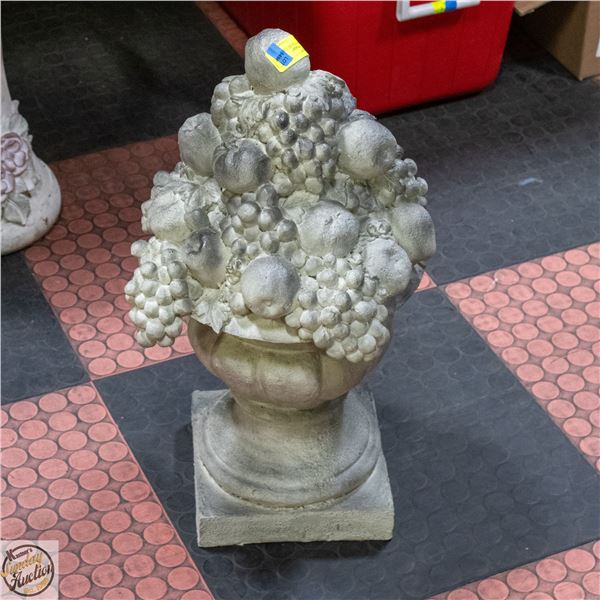 2FT RESIN FRUIT BOWL GARDEN DECORATION