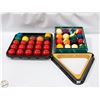 Image 1 : 2 SETS OF POOL BALLS+ RACKS