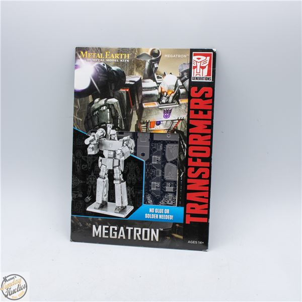 NEW TRANSFORMERS MEGATRON 3D METAL MODEL KIT