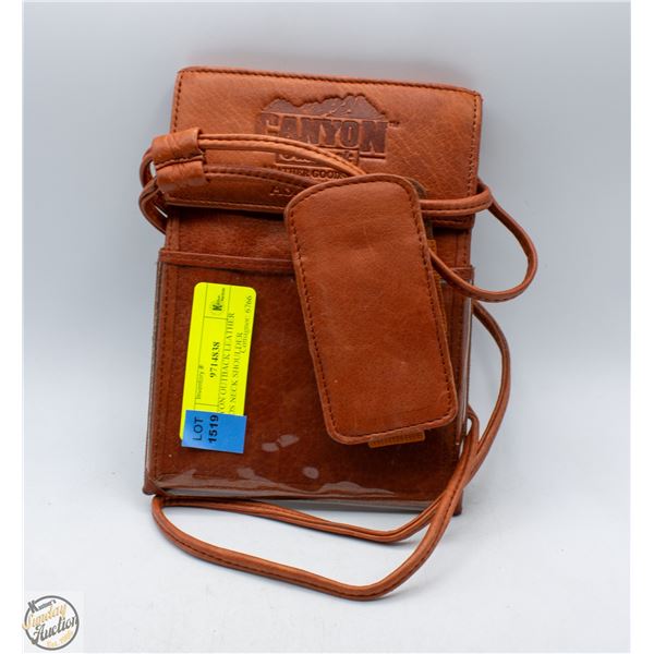 CANYON OUTBACK LEATHER GOODS NECK SHOULDER