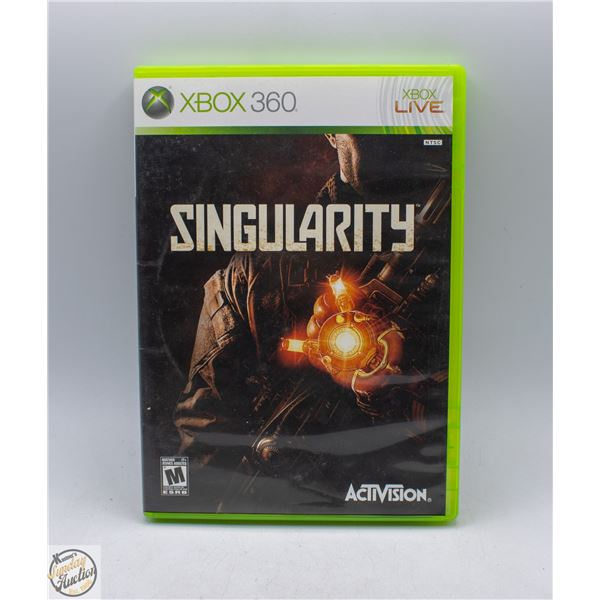 XBOX 360 SINGULARITY VIDEO GAME