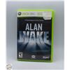 Image 1 : XBOX 360 ALAN WAKE VIDEO GAME