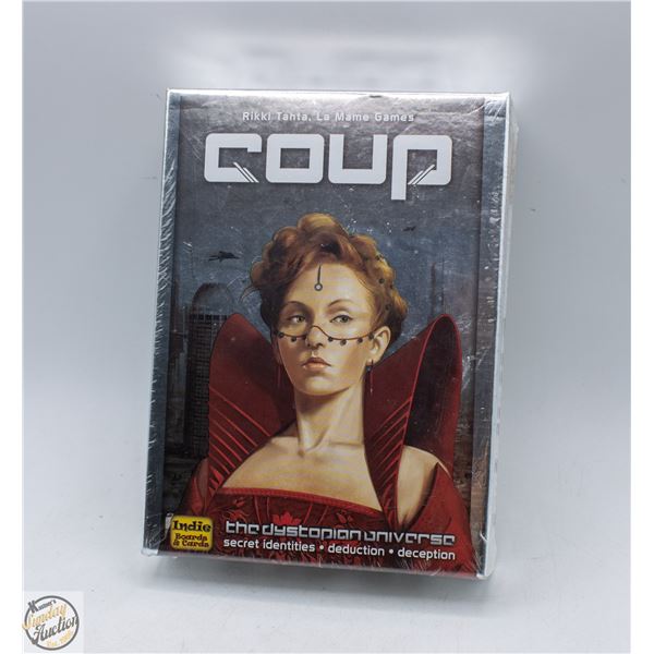 NEW SEALED COUP POLITICAL INTRIGUE CARD GAME