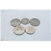 Image 1 : LOT OF 5 1970S CANADIAN COINS INCL WINNIPEG &