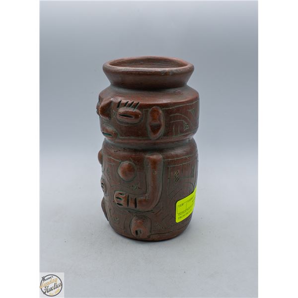 INDIGENOUS CLAY IDOL FIGURINE FROM BRAZIL