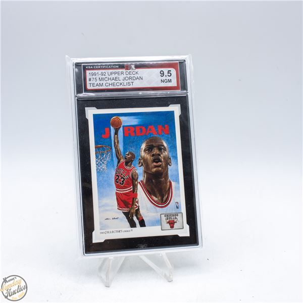 1991-92 UP #75. MICHAEL JORDON