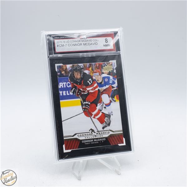 2015-16 UD #CM-7 CONNOR MCDAVID