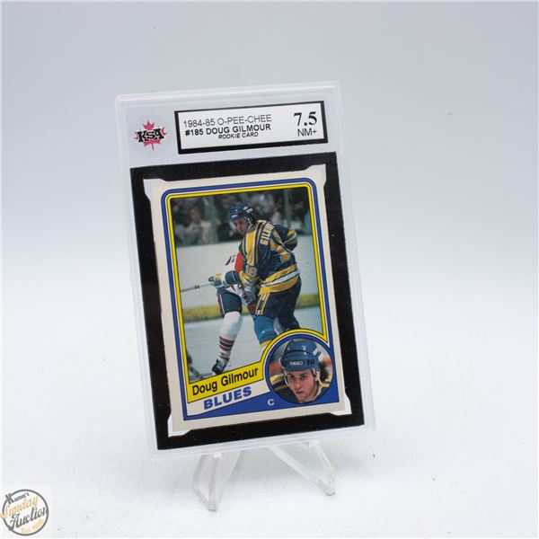 1984-85 OPC #185. - DOUG GILMOUR ROOKIE. - KSA