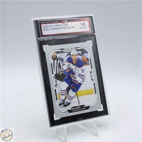 2025-26 OPC #262 – CONNOR MCDAVID. - KSA 10
