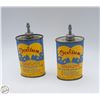 Image 1 : 2 VINTAGE OCELIUM OIL CANS