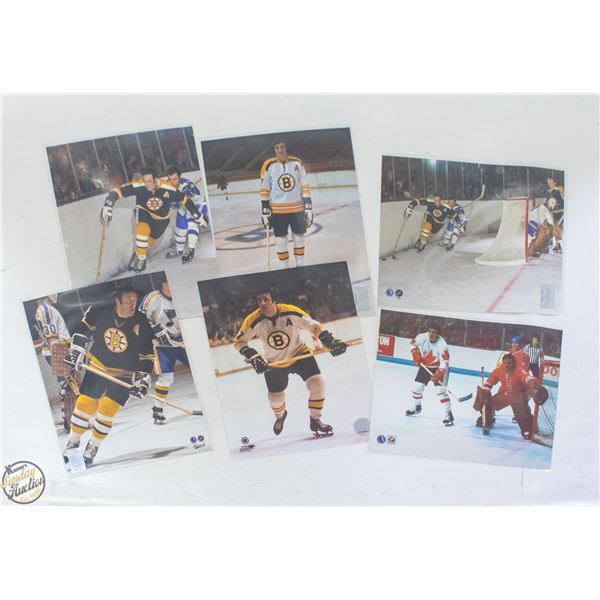 PHIL ESPOSITO OFFICIAL NHL PHOTO LOT
