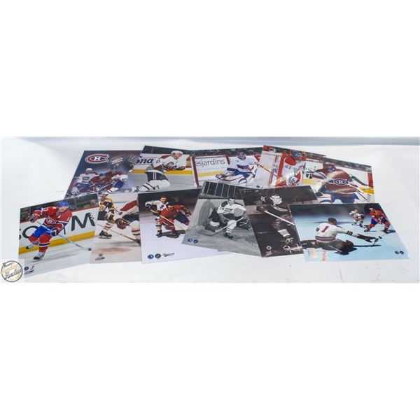 MONTREAL CANADIENS OFFICIAL NHL PHOTO LOT