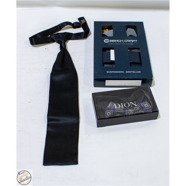 BENCH CRAFT LEATHER SUSPENDERS