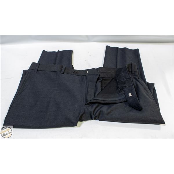 MENS SIZE 40 GALA CHARCOAL COL. STRETCH PANTS NEW