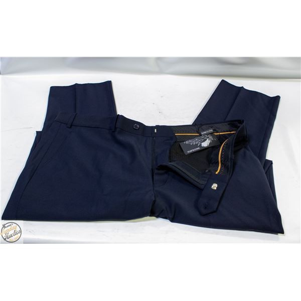 MENS SIZE 40 GALA NAVY COL. STRETCH PANTS NEW