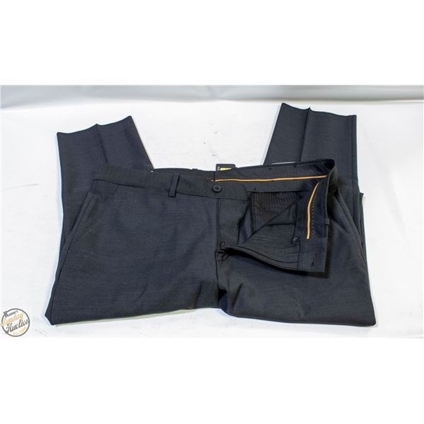 MENS SIZE 36 GALA MASSI STYLE CHARCOAL PANTS NEW
