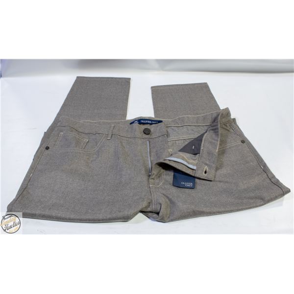 MENS SZ 38/40 POCKET PANTS O.G. COOL GREY TONED