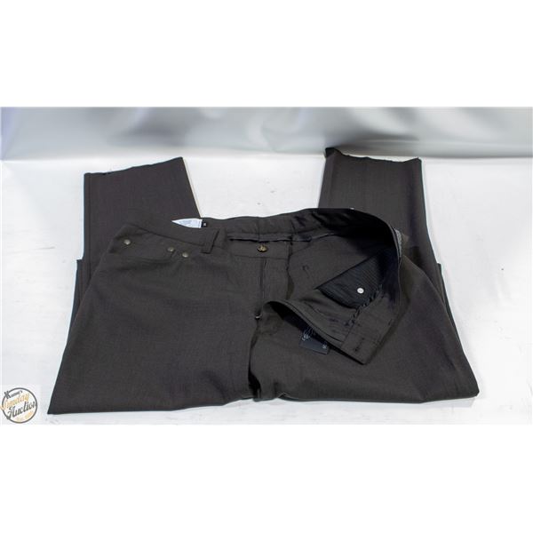 MENS SIZE 36 GALA SUPREME STRETCH PANTS BROWN