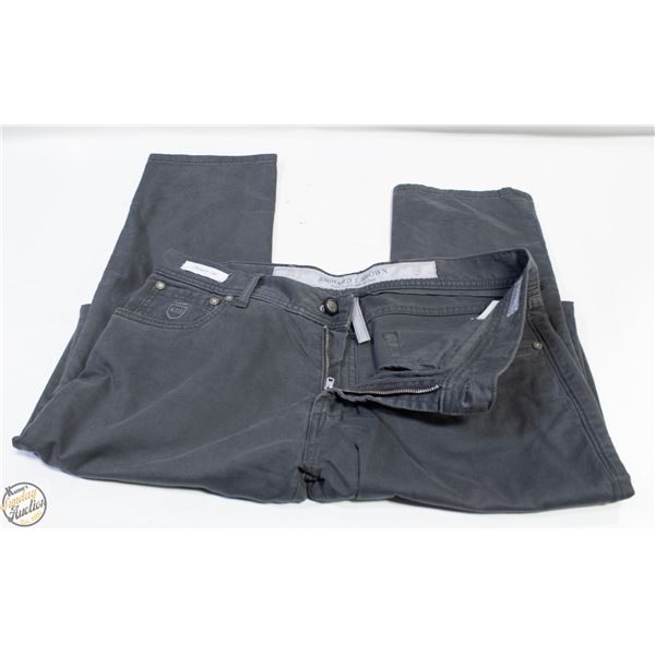 MENS RICHARD J. BROWN JEAN STYLE GREY PANTS