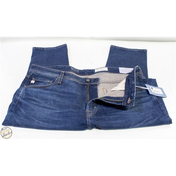 MENS SIZE 38X33 AG TELLIS MODERN SLIM VAPOUR WASH