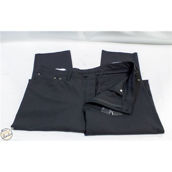 MENS SIZE 36 GALA STRETCH PANTS BLACK NEW W/TAGS