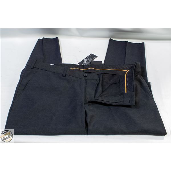 MENS SIZE 38 GALA SUPREME STRETCH PANTS CHARCOAL
